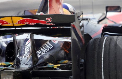 Red Bull tester ny gearkasse